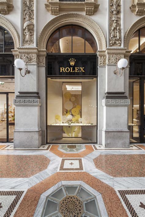 rolex corso vittorio emanuele milano|rolex in milan.